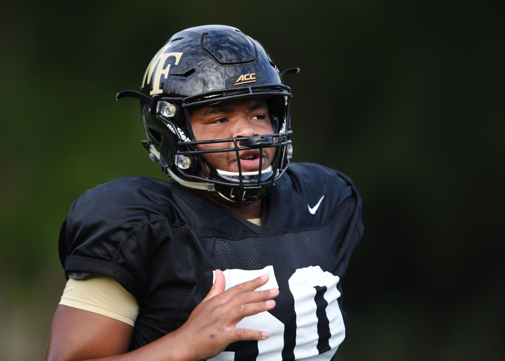 Wake Forest football practice